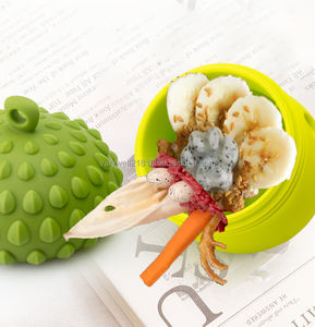 Acorn fındık anksiyete azaltır Wobble özel doldurulabilir Pet tutucu zenginleştirme dondurulmuş tedavi köpek oyuncak meşgul tutmak için - Product Image 5