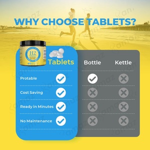 Tabletas Efervescentes de Hidrógeno y Magnesio Amaz, Suplemento de Vitaminas y Minerales con Sabor a Frutas - Product Image 3