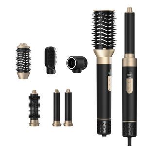 5 in 1 <b>Foldable</b> Hair Styler Dryer Hot Air Brush & High Speed Ionic Volumizer 110000 RPM Curling Iron One-<b>Step</b> Styling Solution - Product Image 2