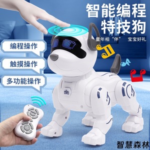 <b>Remote</b> <b>Controlled</b> Robotic Dog Electric Walking Interactive Programmable Smart <b>Robot</b> Toy For Children Indoor Outdoor Use - Product Image 5