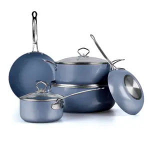 Set Peralatan Masak Aluminium Warna-warni Anti Lengket