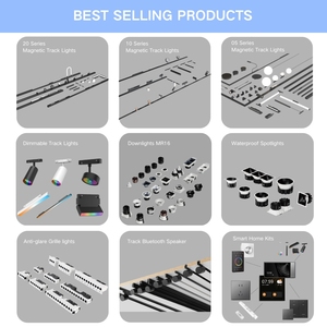 <span class=keywords><strong>Rail</strong></span> lumineux magnétique de haute qualité, éclairage modulaire, projecteur sur <span class=keywords><strong>rail</strong></span> intelligent à intensité variable, facile à installer, <span class=keywords><strong>rail</strong></span> lumineux magnétique flexible - Product Image 4