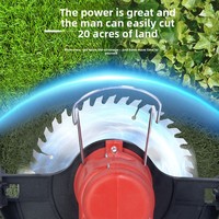Tondeuse à gazon électrique OEM S--153, petite tondeuse à gazon domestique à batterie lithium, coupe-herbe multifonction pour le désherbage du jardin