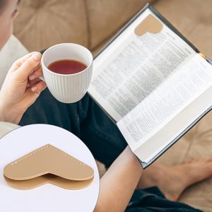 Segnalibro a Cuore in Ecopelle, Segnalibri Angolari Carini per Donne, Insegnanti, Studenti, Regali Multicolore, Cancelleria per Scuola, Ufficio, <span class=keywords><strong>Casa</strong></span> - Product Image 2