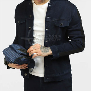Nouveau Style personnalisé Jeans Veste Pour Hommes Biker Jean Veste Pour Hommes Top Qualité 2025 Jeans Vestes - Product Image 1