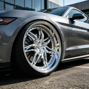 Jantes forgées Deep Disc de 22, 24 et 26 pouces, jantes à rebord profond, jantes chromées, adaptées à Chevrolet et <span class=keywords><strong>Oldsmobile</strong></span>. - Product Image 3