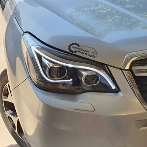 Faro <span class=keywords><strong>Auto</strong></span> KGKB per <span class=keywords><strong>Subaru</strong></span> <span class=keywords><strong>Forester</strong></span> 2013-2016, Gruppo Ottico Anteriore con Lente a Proiezione LED, Accessori Plug and Play - Product Image 5