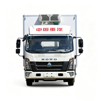 SINOTRUK HOWO Marshal Soğutuculu Kamyon, 4X2, 4.1m Kargo Kasası, 160HP, Euro 6, Lvyel Soğutma Ünitesi