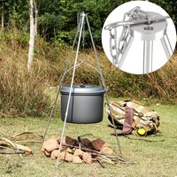 Trépied pliable léger en aluminium YAMA, support de cuisson imperméable pour camping, randonnée, escalade, barbecue, pique-nique, support de pot, tour