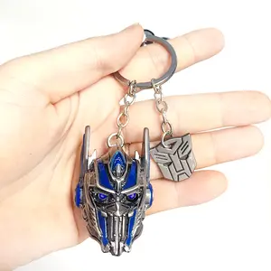 Großhandel Hohe Qualität Metall Auto KeyChain Anhänger von Optimus Prime In Transformatoren