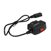 Cable de carga USB para coche OBD Hardwire Kit Switch Wire - Universal para Dash Cam - OBD2 a Tipo-C Cable adaptador de carga USB