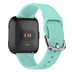 Nouveau <span class=keywords><strong>Bracelet</strong></span> de couleur Pure de haute qualité <span class=keywords><strong>pour</strong></span> <span class=keywords><strong>Fitbit</strong></span> <span class=keywords><strong>Versa</strong></span> 2/<span class=keywords><strong>Versa</strong></span> <span class=keywords><strong>Lite</strong></span> <span class=keywords><strong>Bracelet</strong></span> de <span class=keywords><strong>montre</strong></span> en Silicone souple de remplacement Correa - Product Image 1