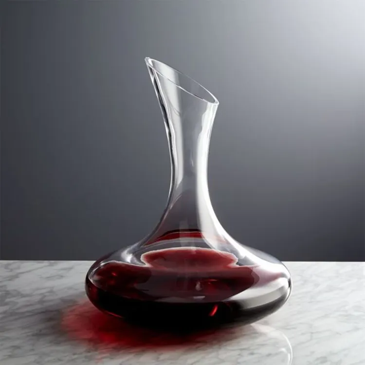Carafe à vin rouge whisky élégante en cristal sans plomb de vin classique pour carafe à vin en verre de fête à la maison