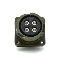 Conector Circular de Alimentación de 4 Pines Tipo Bayoneta VG95234, Compatible con MIL-C-5015, MS3106A-22-22P, MS3102A-22-22S, Enchufe y Tomacorriente Impermeables