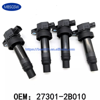 Pièces automobiles Bobines d'allumage de voiture Pack 27301-2B010 27300-2E000 27301-2B000 27301-26640 27301-04000 pour Hyundai Kia Bobine d'allumage