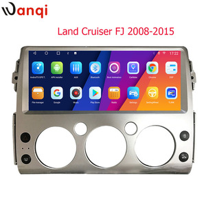 Reproductor Multimedia para Auto con Carplay Android 15 de 12.3 Pulgadas, Navegación GPS, Compatible con Toyota Land Cruiser FJ 2008-<span class=keywords><strong>2020</strong></span> - Product Image 1