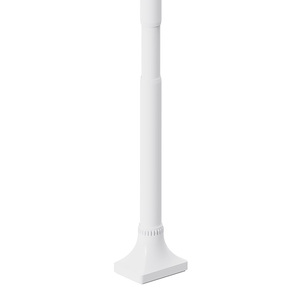 <span class=keywords><strong>Étagère</strong></span> multifonctionnelle en acier inoxydable du <span class=keywords><strong>sol</strong></span> au <span class=keywords><strong>plafond</strong></span>, sans perçage, réglable, avec barre de tension / tringle à vêtements - Product Image 3
