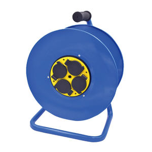 Enrouleur de câble <span class=keywords><strong>électrique</strong></span> rétractable robuste, prise 3 voies UK EU US, enrouleur de câble <span class=keywords><strong>50m</strong></span> 100m, <span class=keywords><strong>rallonge</strong></span> <span class=keywords><strong>étanche</strong></span> pour <span class=keywords><strong>extérieur</strong></span> - Product Image 4