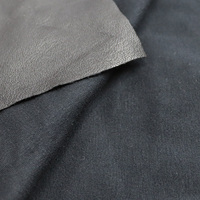 Hochelastisches Wildleder-PU-Leder-Gewebe 4-Wege-Stretch Synthetisches Leder für Skinny Hosen und Strumpfhosen Bekleidungsmaterial