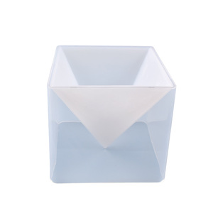 Epoksi reçine üçgen kalıp mum takı kalıp için büyük 15cm piramit silikon kalıp mobilya dekorasyonu el sanatları - Product Image 5