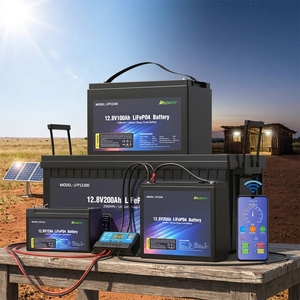 Générateur solaire portable multi-capacités 12V LiFePO4, batterie lithium-ion 200Ah 300Ah 7Ah-628Ah pour système solaire hors réseau - Product Image 2