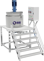 Homogénéisateur ZT-300L à haut cisaillement | pour la fabrication de produits cosmétiques et de nettoyage Mélangeur de shampooing industriel