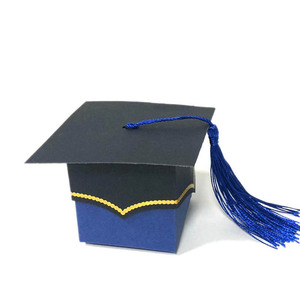 Artículos para Fiestas de Graduación 2023, Caja de Dulces con Forma de Birrete de Licenciatura, Caja de Dulces con Forma de Birrete de Graduación - Product Image 2