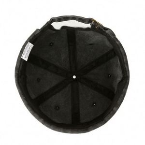 Wholesale Factory Washed Denim Fabric Vintage Custom <b>Brimless</b> Baseball Cap <b>Hat</b> - Product Image 4