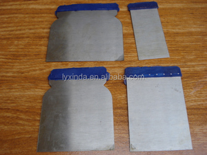 4 pièces/ensemble couteau à mastic, manche en plastique <span class=keywords><strong>peinture</strong></span> mastic couteau/grattoir - Product Image 3