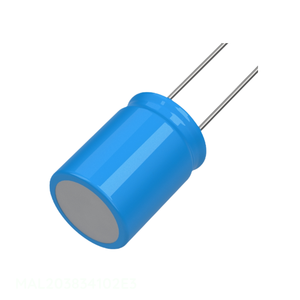 Condensateur canal fabricant 1000 µF, aluminium, 1000 µF, 20 %, 10 V, radial, à traverser, MAL203834102E3 - Product Image 1
