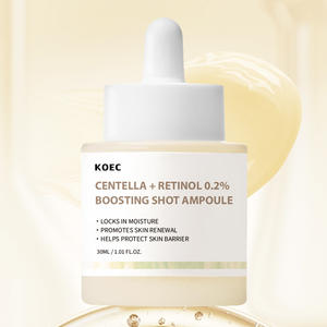 Ampolla de Suero KOEC Centella Retinol Boosting Shot, Reparación, Calmante, Cuidado de la Piel Sensible, Esencia Facial Antienvejecimiento, Hidratante - Product Image 1
