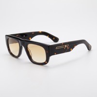 Lunettes de soleil 2026 haut de gamme faites à la main en acétate épais, verres TAC UV400, monture rétro vintage, marque personnalisée, vente en gros OEM