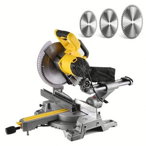 Scie à onglet multifonctionnelle pour la découpe du métal et du bois de grande taille, avec profilés de lames de scie, machine de découpe professionnelle haute puissance pour l'aluminium - Product Image 4
