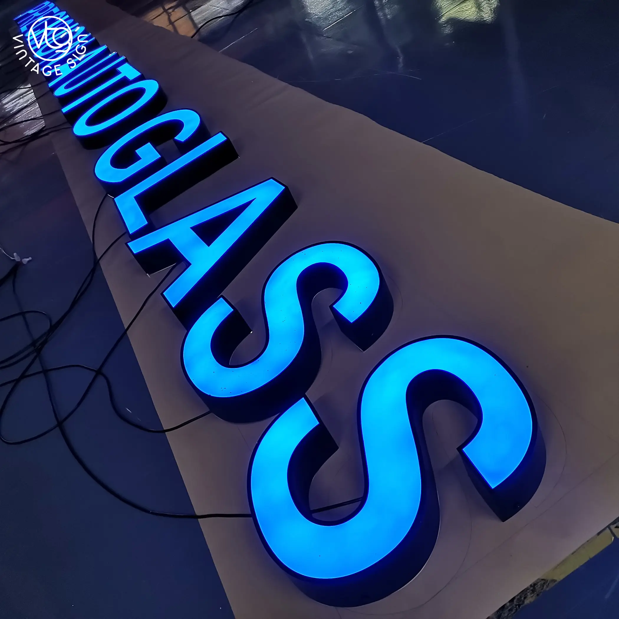 Outdoor Waterproof 3D Led Frontlit Channel Letter Logo Store Front Led Advertising Sign