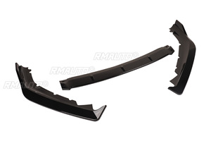 For Nissan Altima Teana 2016-2021 Body Kit Front Bumper Lip Carbon Fiber Look Sport Style Front Bumper <b>Splitter</b> Car Accessories - Product Image 5