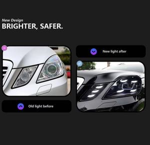 Nouvel ensemble de phares LED 36W de haute qualité pour Mercedes Classe E W212 (2010-2013) 12V 6000K, faisceau bas 6000 lm, puce CSP avant - Product Image 2
