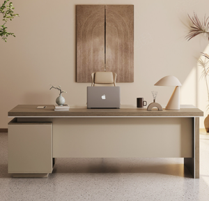 Modern Executive <b>Office</b> Desk Computer <b>Workstation</b> Table with Drawer Storage for <b>Office</b> Building - Product Image 3
