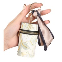 Dompet Koin PU Lucu Retro Baru dengan Ritsleting untuk Wanita, Ringkas, Portabel, Mini, Ramah Lingkungan, Serbaguna, Tempat Kunci, Barang-barang Kecil, Trendi, untuk Dibawa Sehari-hari