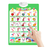 Affiche de conversation pour enfants, jouets d'éducation préscolaire pour tout-petits, Alphabet électronique, tableau mural