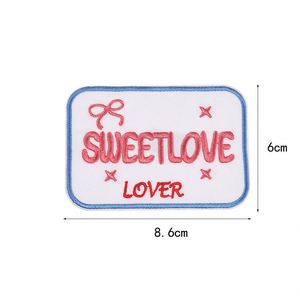 แพทช์ปักลายดอกทานตะวันสีชมพูวาเลนไทน์หวานซึ้ง สำหรับตกแต่งเสื้อผ้าและหมวก - Product Image 2