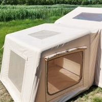 Tente de camping élégante et spacieuse, résistante aux intempéries, à montage rapide, pour les rassemblements de camping, les événements sociaux en plein air