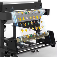 Plotter de Corte Digital de Cama Plana con Alimentación Automática de Doble Cabezal PA6060C para Impresión DTF en Rollo