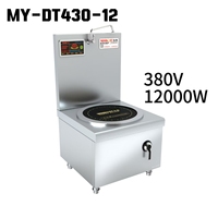 Marmite de cuisson verticale commerciale à induction en acier inoxydable 10000-20000W, Plug-and-Play 380V pour Pho, Ramen, Curry