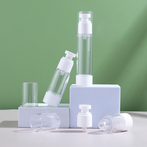 Du lịch trong suốt không có không khí chai nước hoa mỹ phẩm bao bì pet chai nhựa 30ml - Product Image 1