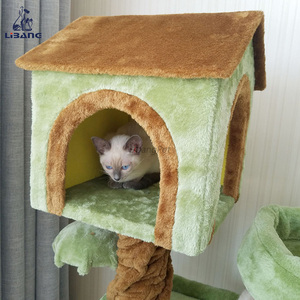 Pet Áp dụng thiết kế mới Sản phẩm vật nuôi mèo chung cư tháp đồ nội thất mèo cây rừng - Product Image 3