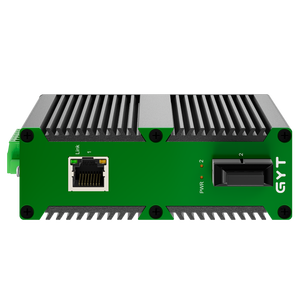 Convertisseur de média industriel 100/1000BASE-X SFP Gigabit 3W <span class=keywords><strong>PoE</strong></span>+ Full-Duplex/Half-Duplex, montage sur rail DIN, boîtier métallique pour réseaux - Product Image 3