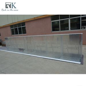 Barrières de foule droites Connexion par vis Festivals en plein air Barricade - Product Image 4