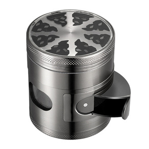 2026 Nuevo Diseño de Venta Caliente, Molinillo de Metal de 4 Capas con Logotipo Personalizado, Accesorios para Fumar al por Mayor, Molinillo de Tabaco - Product Image 1