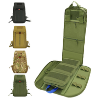 Sac à dos médical tactique d'assaut avec pochettes amovibles, système Molle, sac à dos de survie en camping, trousse de premiers soins d'urgence