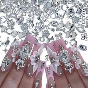 Autocollants 3D pour ongles, décorations océaniques, clous dorés, rivets marins d'été, étoiles pour ongles - Product Image 1